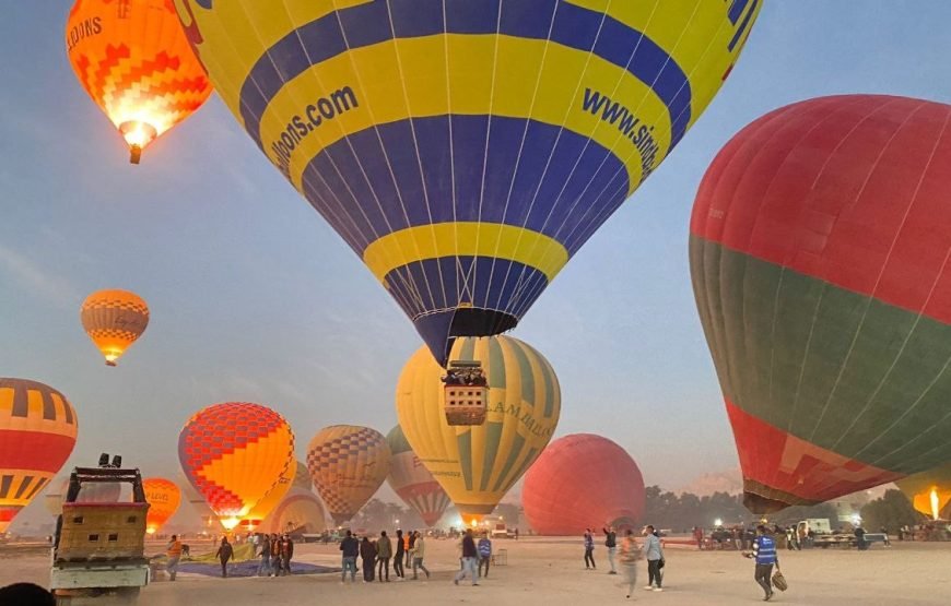 Luxor Overnight Private Trip with Hot Air Balloon