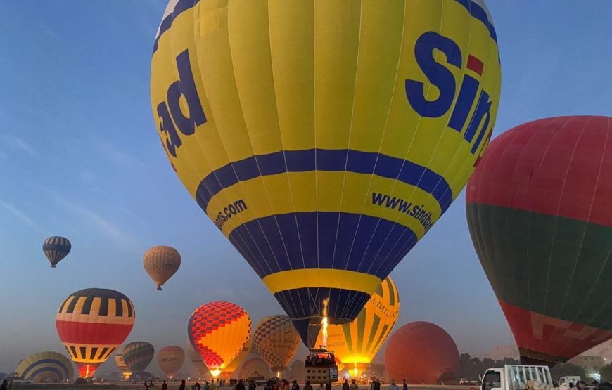 Luxor Overnight Private Trip with Hot Air Balloon